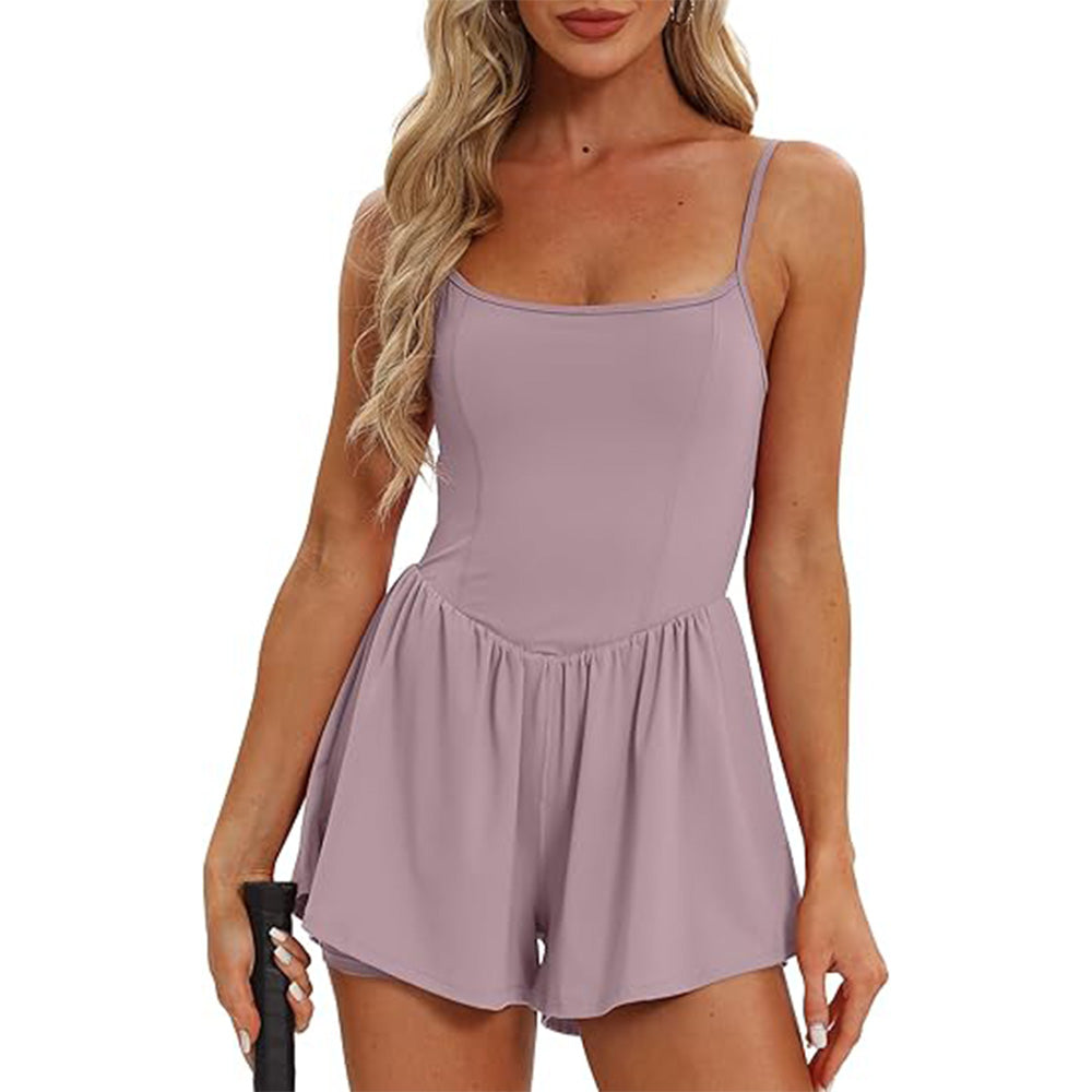 🌴Summer Breeze Essential! Double-Lined Short Romper✨ Adjustable Spaghetti Strap💃 No-Slip Sleeveless Jumpsuit | TikTok’s Hotlist 🌴Summer Breeze Essential! Double-Lined Short Romper✨ Adjustable Spaghetti Strap💃 No-Slip Sleeveless Jumpsuit | TikTok’s Hotlist